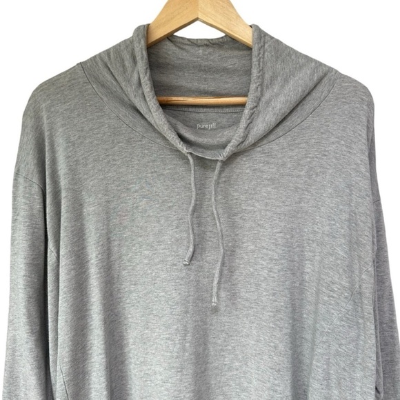 Pure Jill Cowl Neck Seamed Tunic Womens Size Medium - Picture 2 of 8